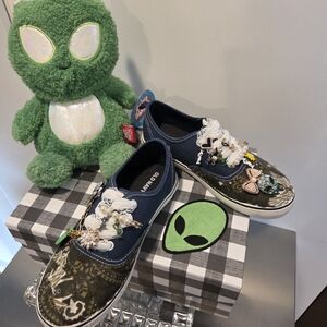 Kids Green and Blue Sneakers
